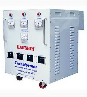 Máy biến áp HANSHIN 3 pha 200KVA dây đồng